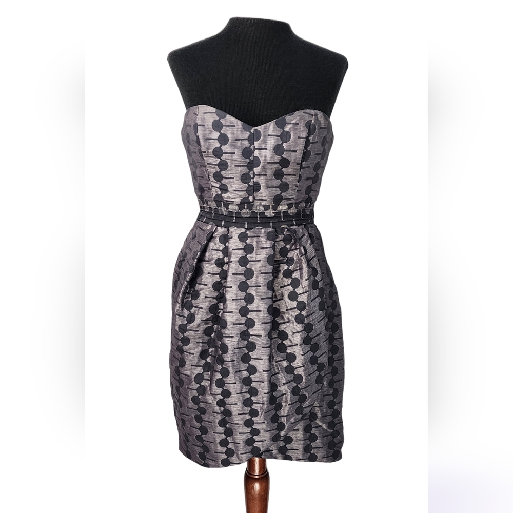 ♥️ MAX & CLEO "ALISSA" STRAPLESS COCKTAIL DRESS SIZE 2 ♥️